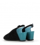 sandales cambria noir turquoise