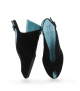 sandales cambria noir turquoise
