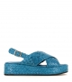 sandalias forli 9806 turquesa royal