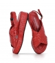 sandalias forli 9806 rojo cereza