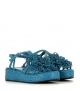 sandales forli 10316 turquoise royal