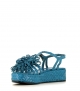 sandales forli 10316 turquoise royal