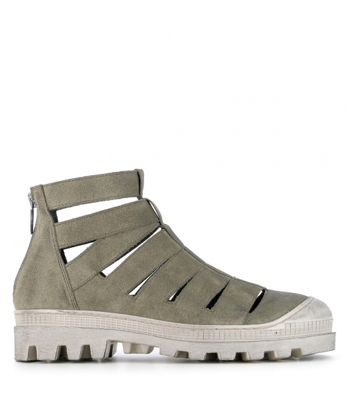 ankle boots 1e483 stone khaki