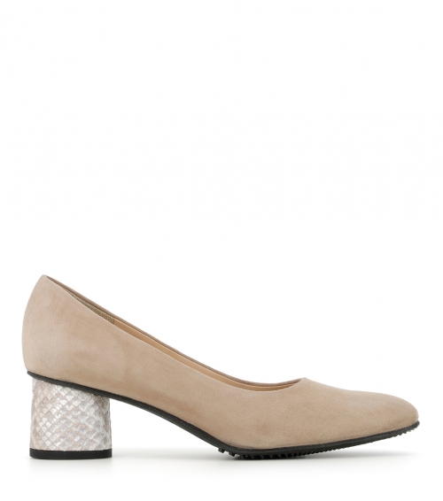 pumps 51016 beige nut