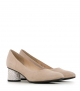 pumps 51016 beige nut