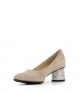 pumps 51016 beige nut