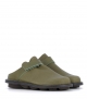 slip-on clogs half-beutel f khaki