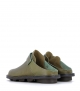 slip-on clogs half-beutel f khaki