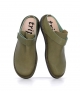 slip-on clogs half-beutel f khaki