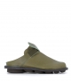 slip-on clogs half-beutel f khaki