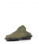 slip-on clogs half-beutel f khaki