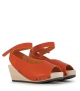 wooden clogs orinoco f orange