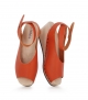 wooden clogs orinoco f orange