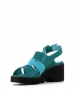 sandalias pausania turquoise