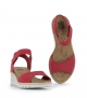 sandales bright 16070 rouge