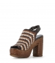 sandals cannes 10429 caoba tan