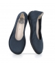 ballerines natural 68303 bleu marine