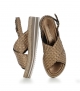 sandales milan 9797 oassi bronze