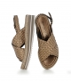 sandalias milan 9797 oassi bronce