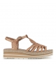 sandalias milan 10268 rame oro rosa