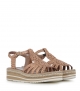 sandalias milan 10268 rame oro rosa