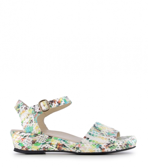 sandalias SD552 graphic blanco