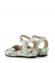 sandalias SD552 graphic blanco