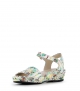 sandalias SD552 graphic blanco