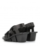 sandals damage f black