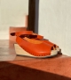 sandalias de madera orinoco f naranja