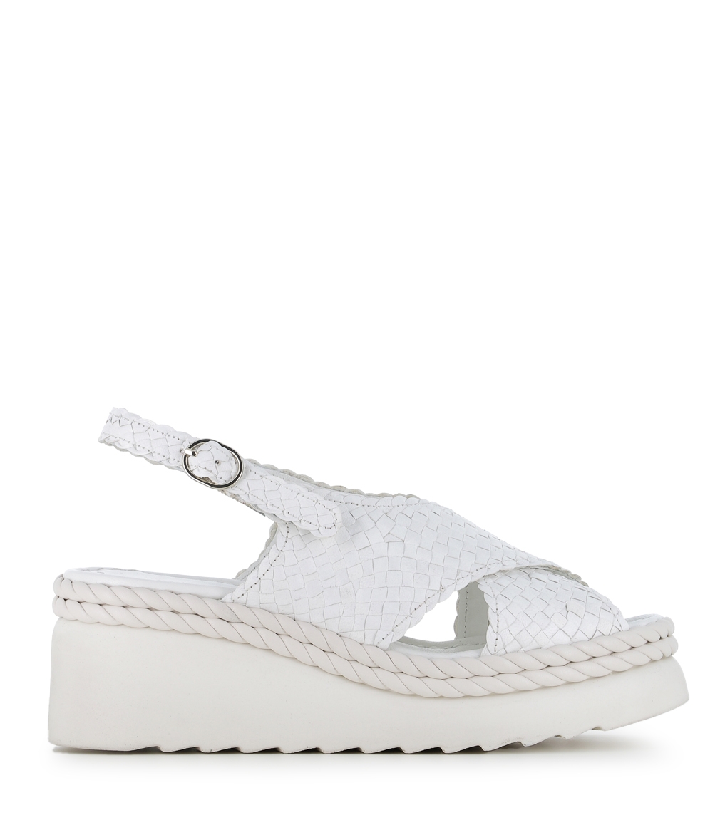 Sandalias cuna blancas Pons Quintana ibiza 10324 milk