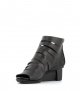 botines palisade f negro