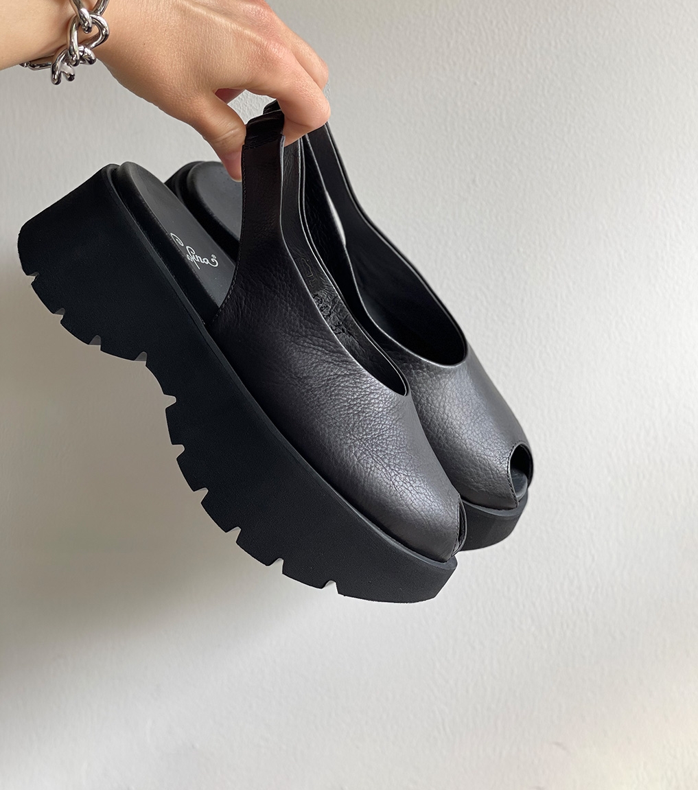 slingback sandals 1842 black