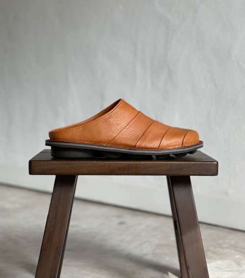 Mules Pour Femme En Cuir Synthétique à Bout Fermé - Coupe Large, Semelle Confortable, Dos Nu - 2