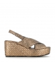 sandalias cuña ankara 10281 oassi bronce