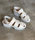 sandales arcade f blanc