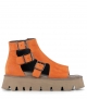 sandalias 3444 arancio naranja