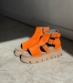 sandales 3444 arancio orange