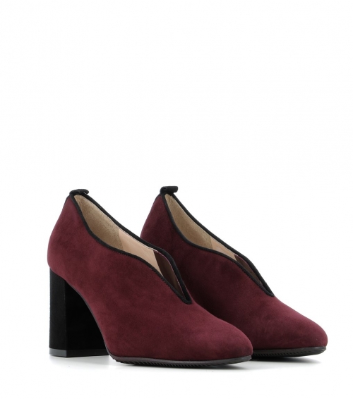 escarpins 70291 bordeaux ruby