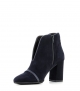 navy blue ankle boots 78111