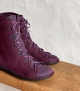 lace-up boots natural 68945 plum