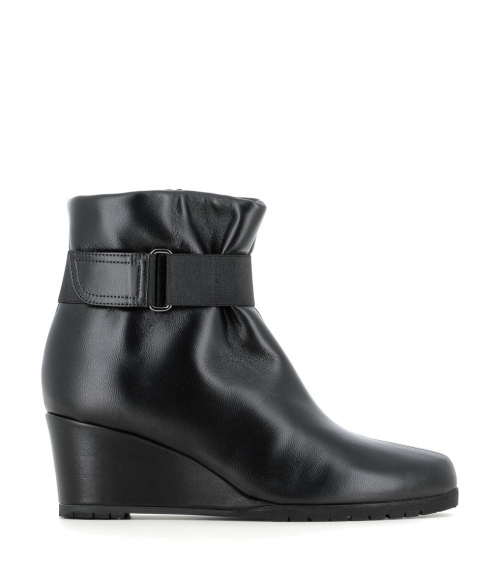 wedge ankle boots taung black