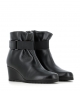 wedge ankle boots taung black
