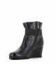 wedge ankle boots taung black