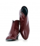 ankle boots edie burgundy shine