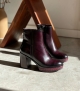 ankle boots amelia 10091 viola plum