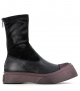 bottines 4182 stretch nero bordeaux