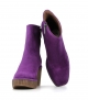 wedge ankle boots claudia 10182 purple