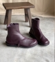 ankle boots pluto f violet notte