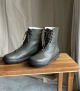 lace-up boots mascha f khaki grey